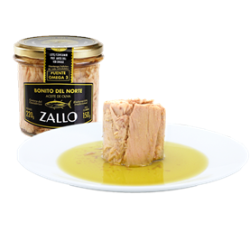 Conserva de lomos de bonito en aceite de oliva Zallo